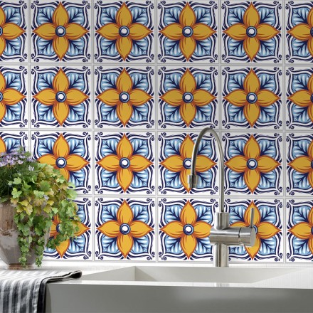 Πορτογαλικό azulejos επαναλαμβανόμενο μοτίβο