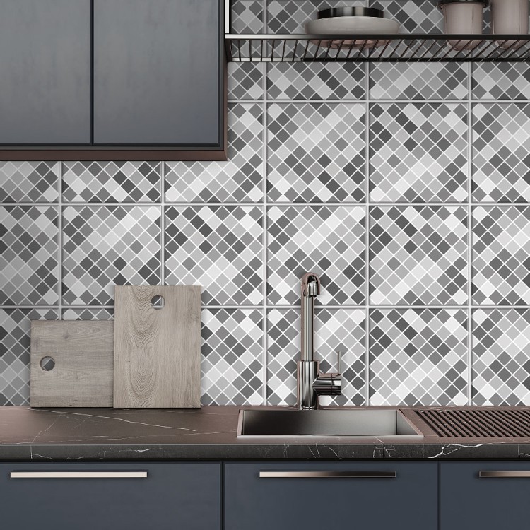 Αυτοκόλλητο πλακάκι Backsplash Ψηφιδωτό