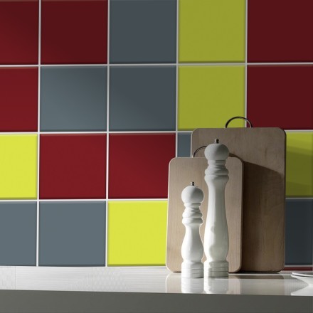 Burgundy - Green yellow - Graphite