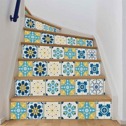 Blue motif