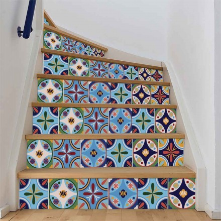 Vintage azulejos μοτίβο