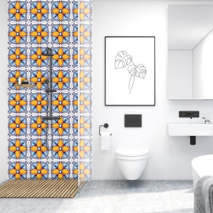 Πορτογαλικό azulejos επαναλαμβανόμενο μοτίβο