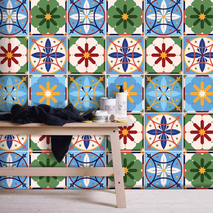 Ταπετσαρία Τοίχου Vintage mandala pattern
