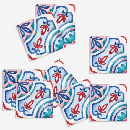 Italian Floral Pattern (8 τεμάχια)