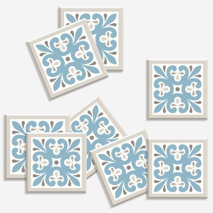 Abstract azulejo μοτίβο (8 τεμάχια)