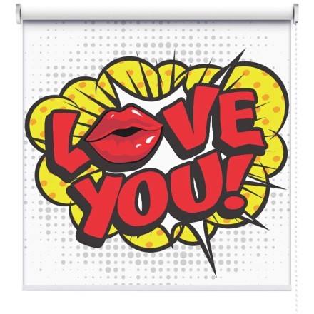 Love You! Ρολοκουρτίνα - Ρόλερ Σκίασης