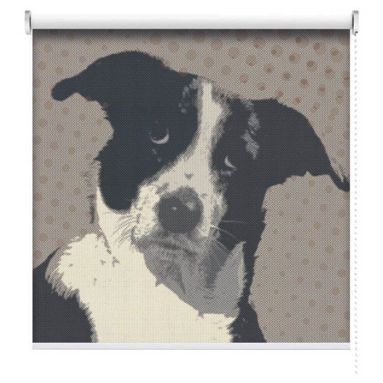 Ρολοκουρτίνα - Ρόλερ Σκίασης Χαριτωμένος σκύλος