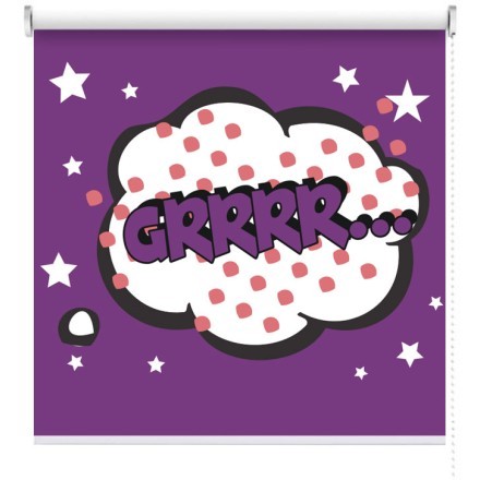 Purple Grrrrr Ρολοκουρτίνα - Ρόλερ Σκίασης