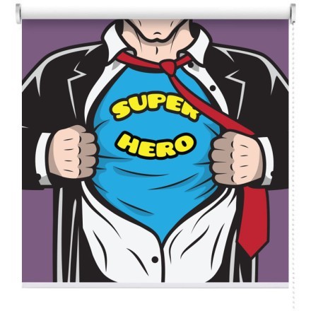 Super Hero Ρολοκουρτίνα - Ρόλερ Σκίασης