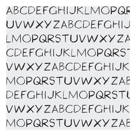 English lettering