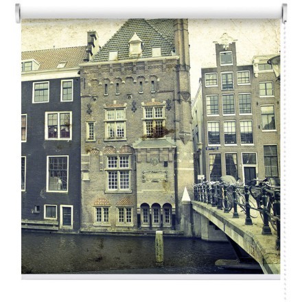 Κανάλι στο Άμστερνταμ Ρολοκουρτίνα - Ρόλερ Σκίασης
