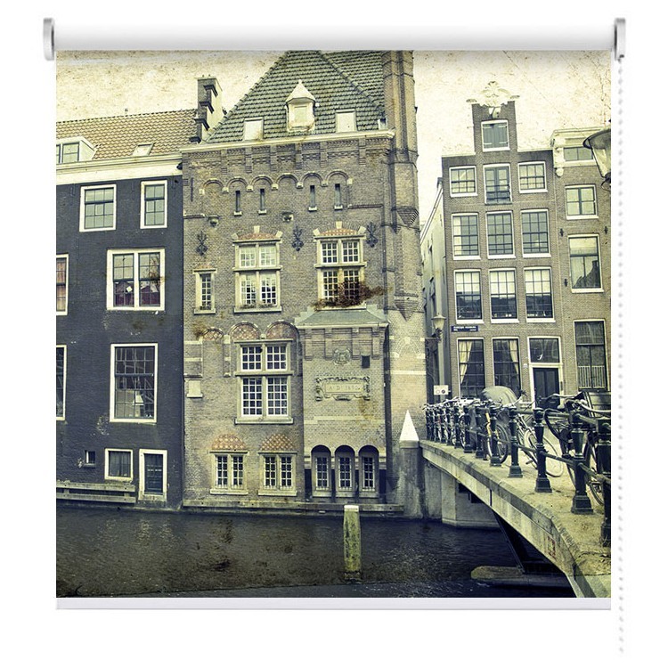 Ρολοκουρτίνα - Ρόλερ Σκίασης Κανάλι στο Άμστερνταμ