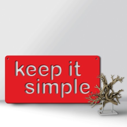 Keep It Simple 3D Σχέδιο