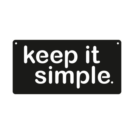 Keep It Simple