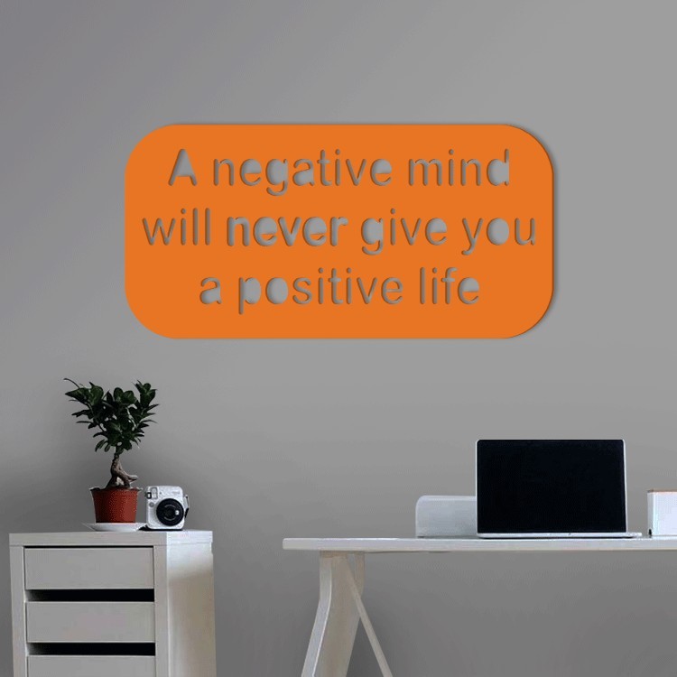 3D Σχέδιο A negative mind
