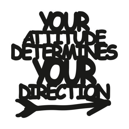 Your Attitude Determines Your Direction