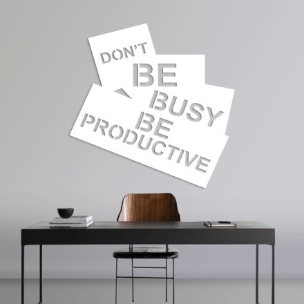 Don't Be Busy
