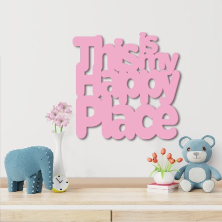 This Is My Happy Place 3D Σχέδιο