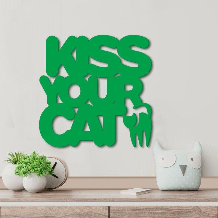 3D Σχέδιο Kiss Your Cat