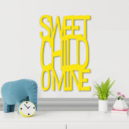 Sweet Child O Mine 3D Σχέδιο