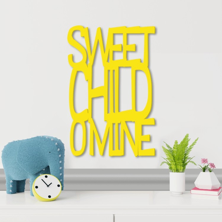 3D Σχέδιο Sweet Child O Mine