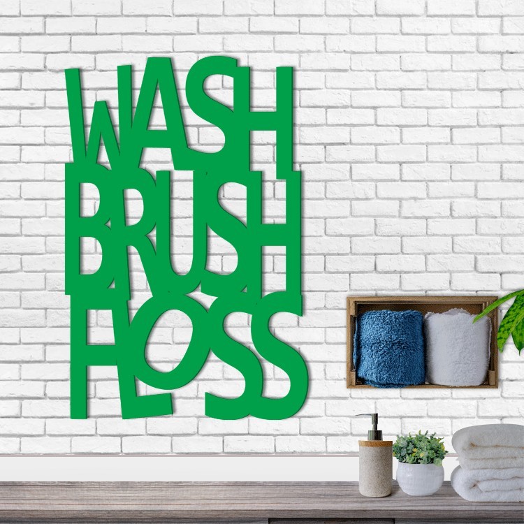 3D Σχέδιο Wash Brush Floss