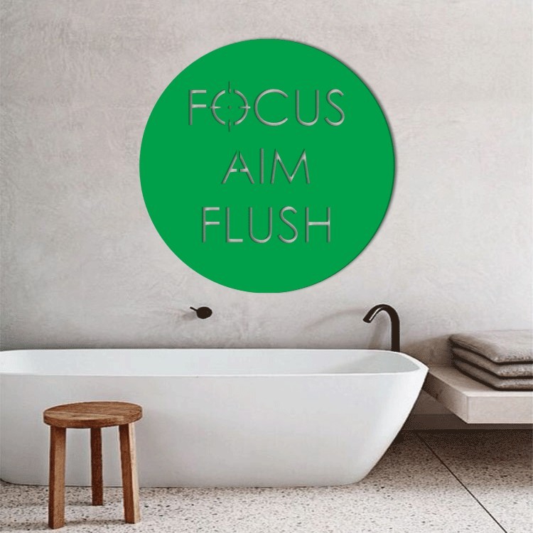 3D Σχέδιο Focus Aim Flush