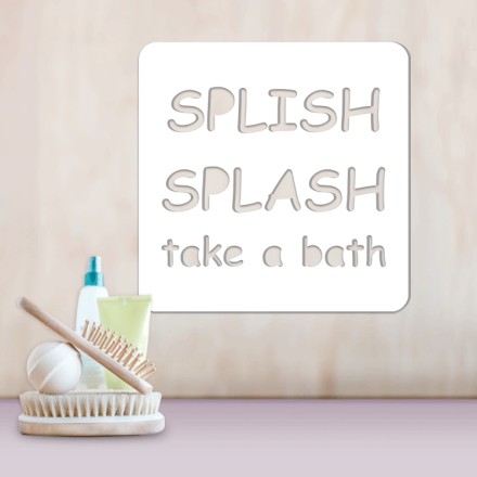 Splish Splash Take A Bath 3D Σχέδιο