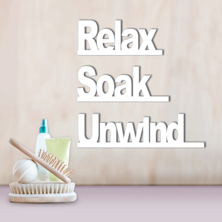 3D Σχέδιο Relax Soak Unwind