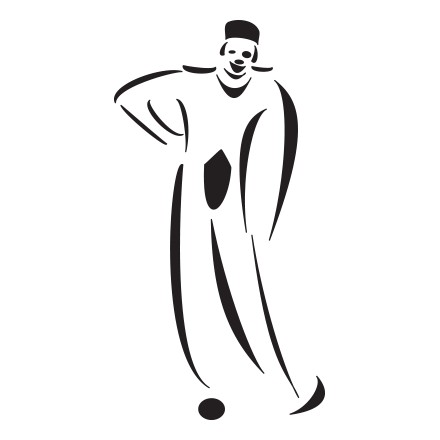 Πορτοκαλί clown