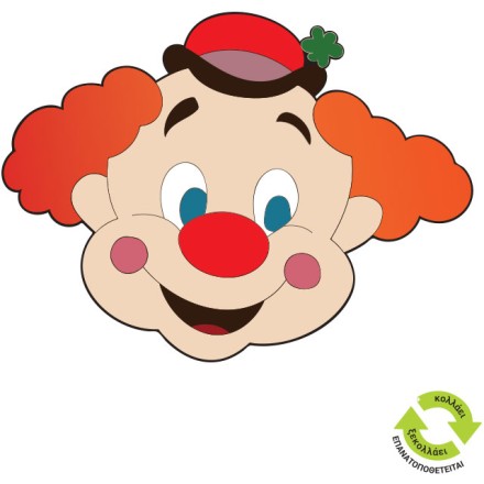Clown Αυτοκόλλητο Βιτρίνας
