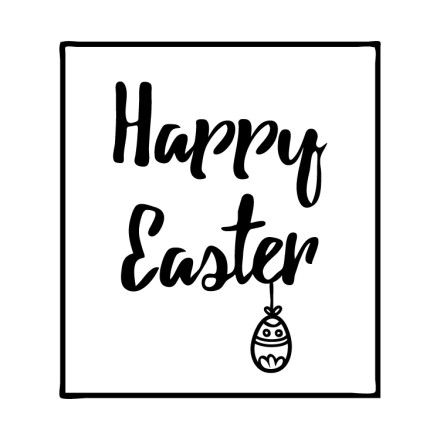 Hanging Easter Egg