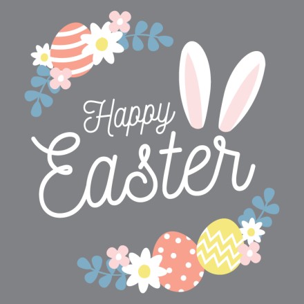 Happy Easter, Flowers