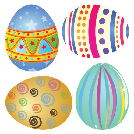 Colorful Easter Eggs