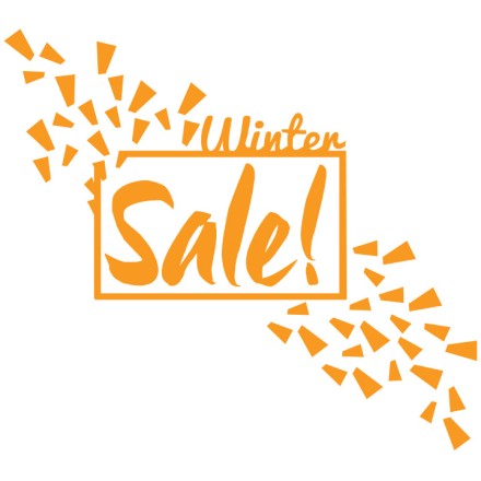 Winter sale διαγώνιο σχέδιο
