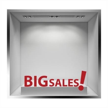 Big sales με θαυμαστικό