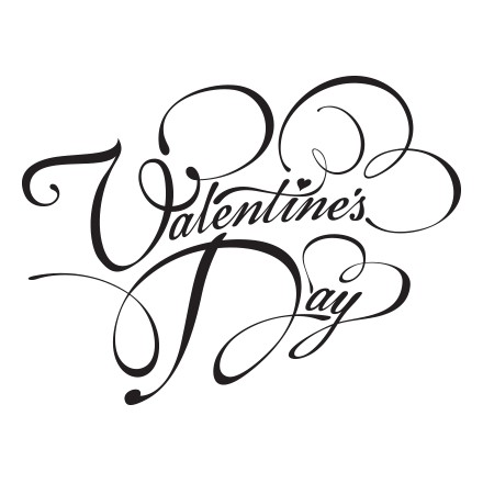 Valentine's Day Line Hearts