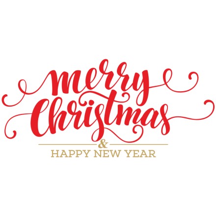 Happy New Year - Red & Gold