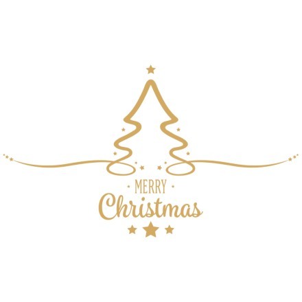 Christmas Tree-Gold star