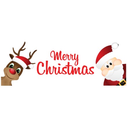Santa Claus & Deer