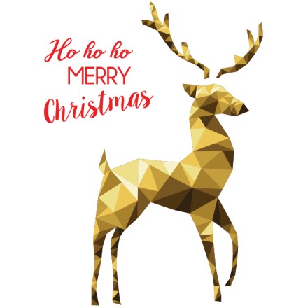 Ho Ho Ho Gold Deer