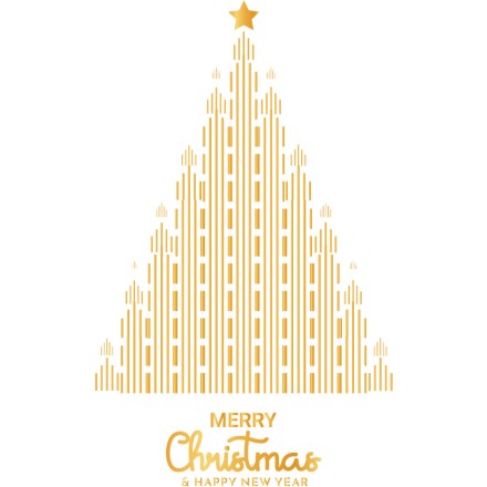 Gold Christmas Tree