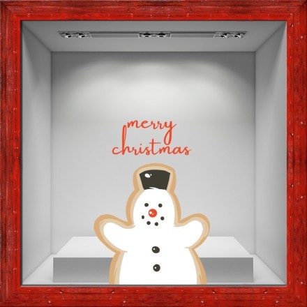 Navidad Αυτοκόλλητο Βιτρίνας