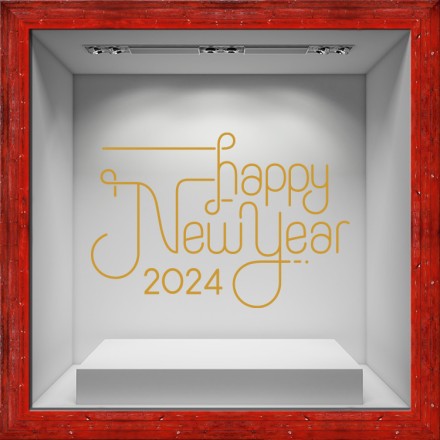 Happy New Year - Καλλιγραφικό