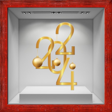 2024 - Χρυσές Χριστουγεννιάτικες Μπάλες