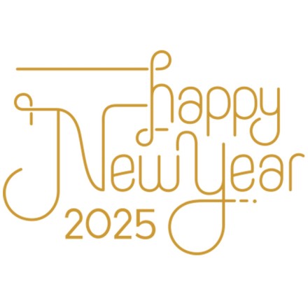 Happy New Year - Καλλιγραφικό