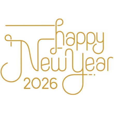 Happy New Year - Καλλιγραφικό