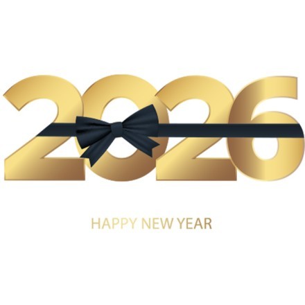 New Year - Black Ribbon