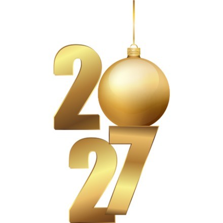 New Year 2027 Gold