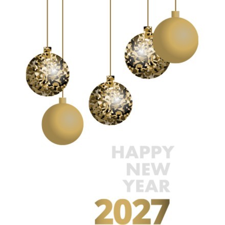 Golden Ornaments gold 2027
